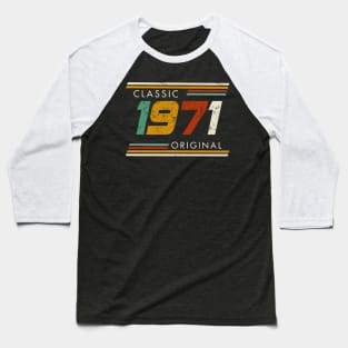 Classic 1971 Original Vintage Baseball T-Shirt